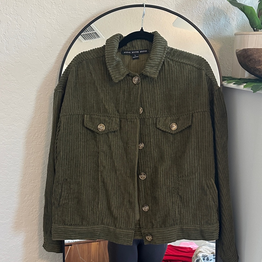 Boutique Green Green Corduroy Jacket